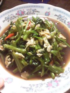 Foto resep tumis kangkung