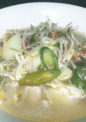 Foto resep soup tauge cabe ijo 