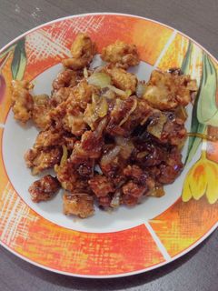 Foto resep Ayam saos mudah