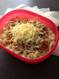 Foto resep Pasta macaroni barbeque vegetables
