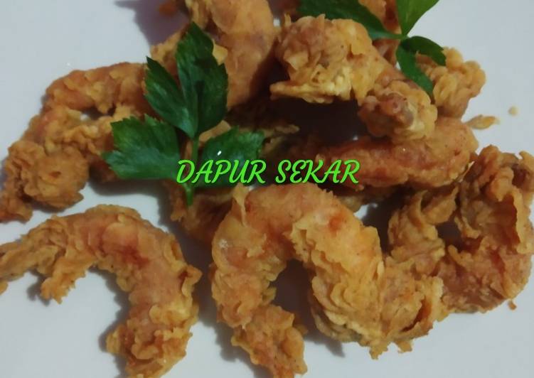 Udang goreng Krispy