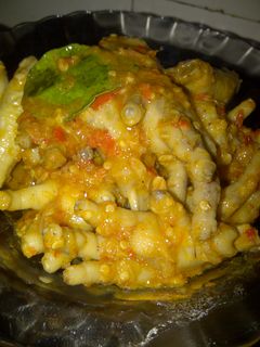 Foto resep ceker pedas