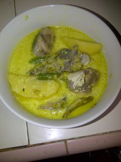 Foto resep Gulai tongkol hijau pedas