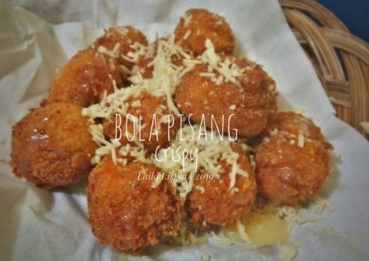 Resep masakan Bola pisang crispy | Cara Membuat Bola pisang crispy Yang Menggugah Selera