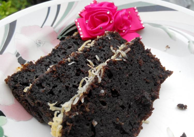 Cake Custard Coklat Paling Enak di Dunia