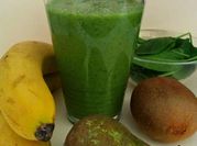 Una foto de smoothie de pera