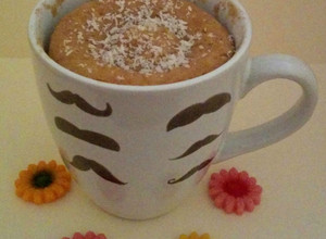 Foto principal de Mug cake de plátano y canela