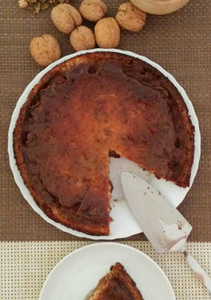 Una foto de Tarta de nuez 