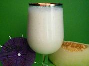 Una foto de batido de pera