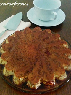 Una foto de Flan de leche condensada