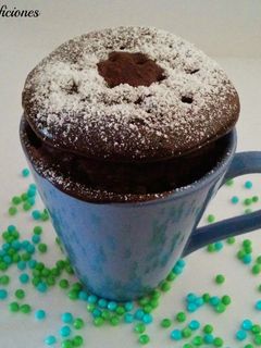Una foto de Mug cake de chocolate