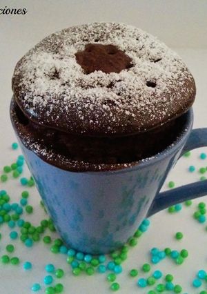Una foto de Mug cake de chocolate