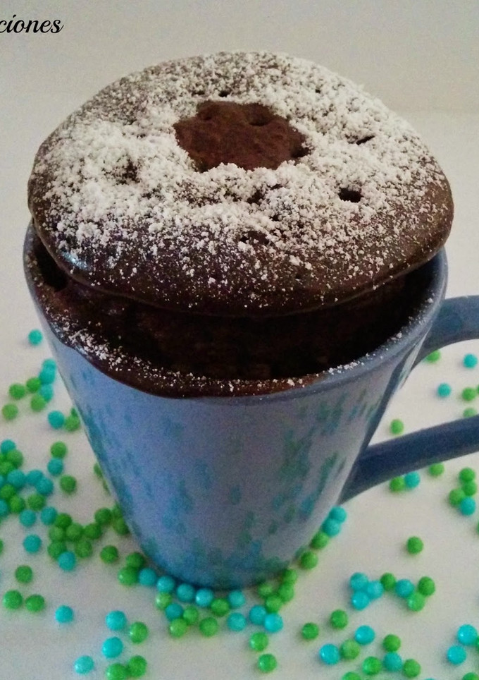 Una foto de Mug cake de chocolate
