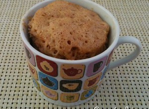 Foto principal de Mug cake de manzana y canela