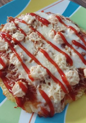 Foto resep Pizza Nasi Ekonomis