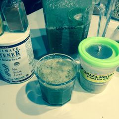 A picture of Greens and Reds Smoothie .