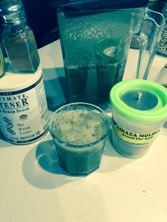 A picture of Greens and Reds Smoothie .