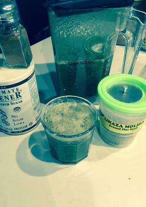 A picture of Greens and Reds Smoothie .