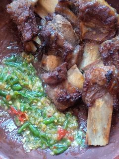 Foto resep Iga Bakar Sambel Bawang Mentah