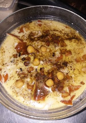 صورة لوصفة فتة حمص