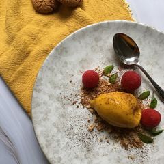 2 Ingredients Mango sorbet A picture of 2 Ingredients Mango sorbet.