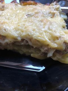 Käse Lauch Kartoffel Auflauf Rezepthauptbild