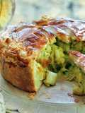Pastel de papa y puerro