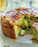 Pastel de papa y puerro