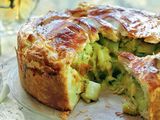 Pastel de papa y puerro