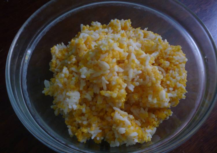 masak nasi jagung