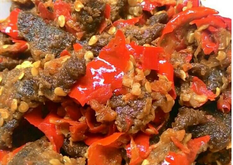 Resep Dendeng Balado oleh Shantiara Phustirahayu Cookpad