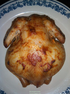 A picture of Roasted Chicken (Using Slow Cooker).