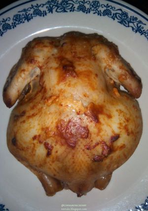 A picture of Roasted Chicken (Using Slow Cooker).