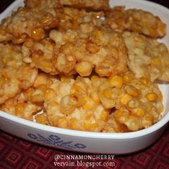 A picture of Perkedel Jagung (Indonesian Corn Fritters).