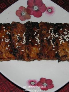 A picture of Tempeh Teriyaki.