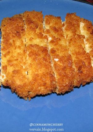 A picture of Chicken Katsu.