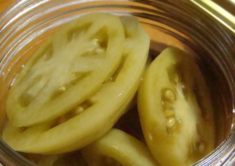 2 Things You Must Know About Pickled Green Tomatoes