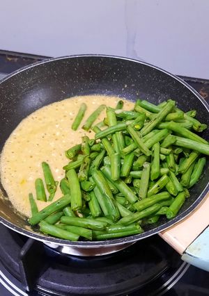Foto resep Baby Buncis Telur Asin