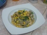 Kangkung siram saus jagung
