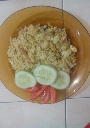 Foto resep Nasi goreng terasi pedas