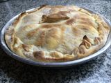 Empanada de corvina y pimientos