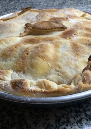 Una foto de Empanada de corvina y pimientos