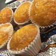 Muffins de maracuja y coco