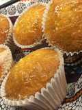 Muffins de maracuja y coco