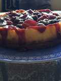 Cheesecake de limón y amaretti.