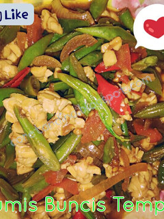 Foto resep Tumis Buncis Tempe