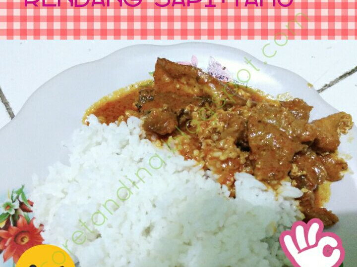 Yuk intip, Bagaimana cara membuat Rendang Sapi +Tahu sederhana dijamin gurih