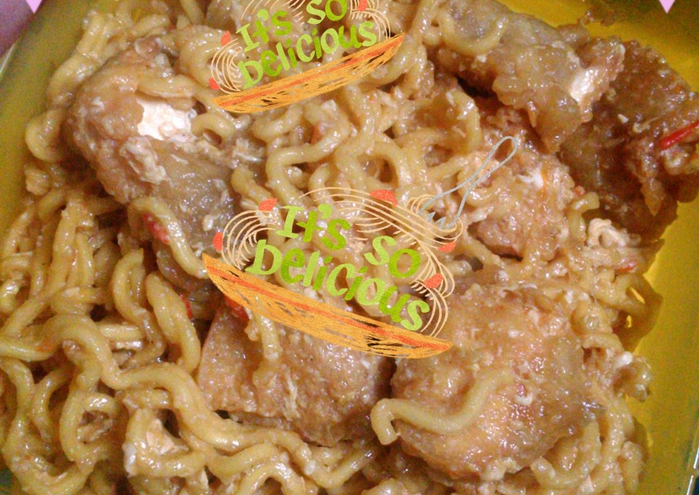 mie goreng seblak tahu batagor ''recook resep diniambar''