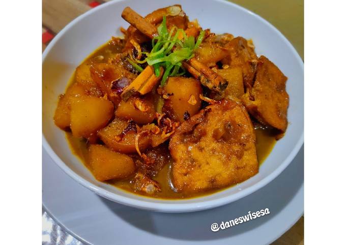 Semur Tahu Kentang