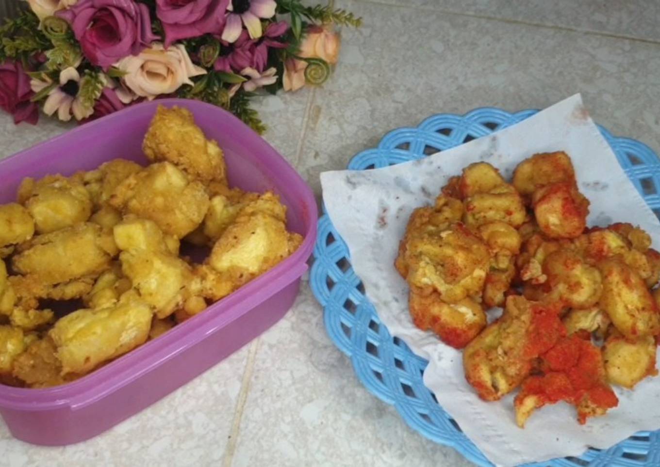 Tahu Krispy Simple dengan Bumbu Balado